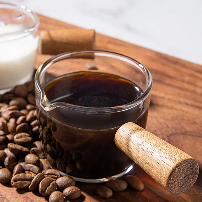 Espresso Shot Glass - Copo de medição de vidro 50/100ml,