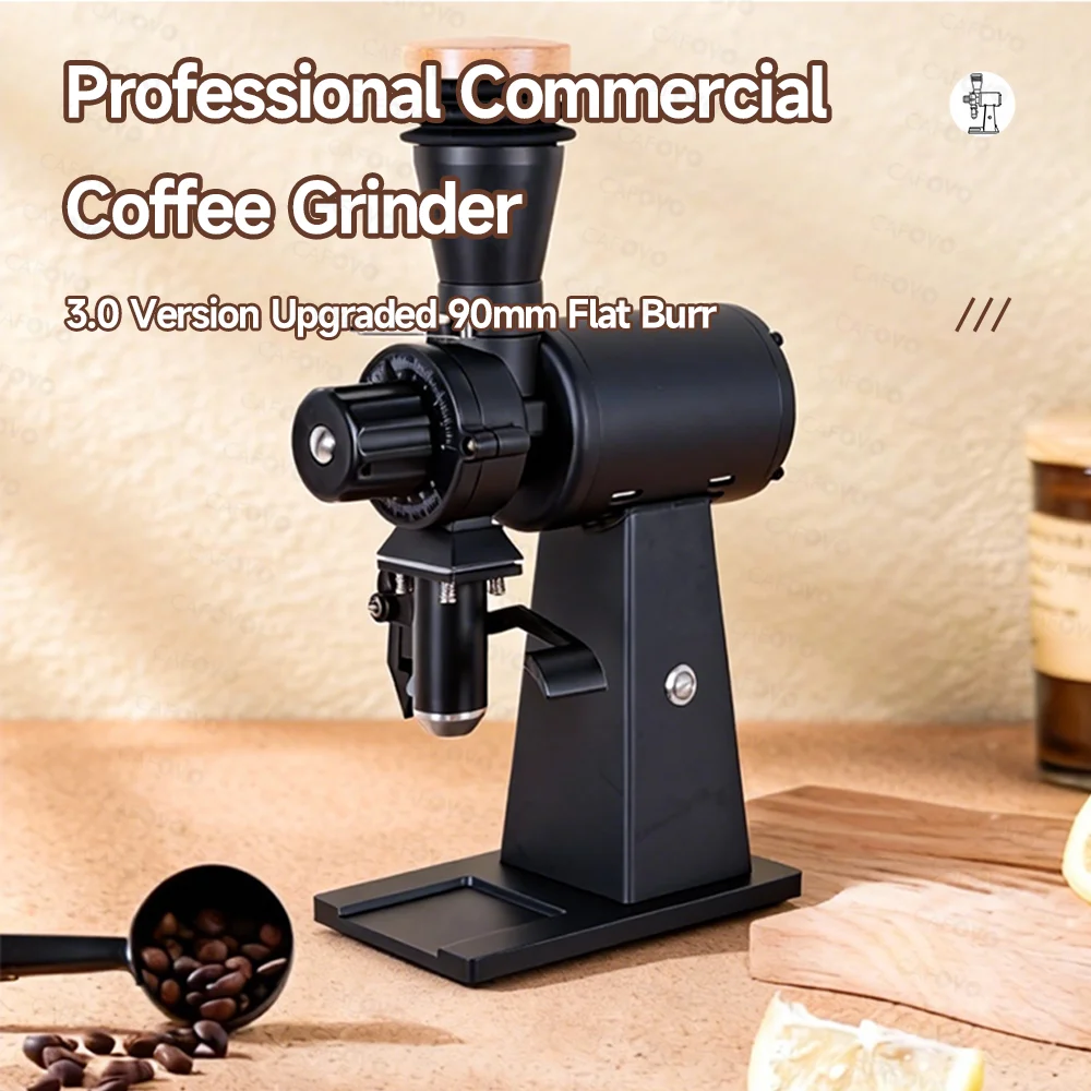 Coffee Grinder Burr Flat - Moedor de Grãos de Café CAFOVO