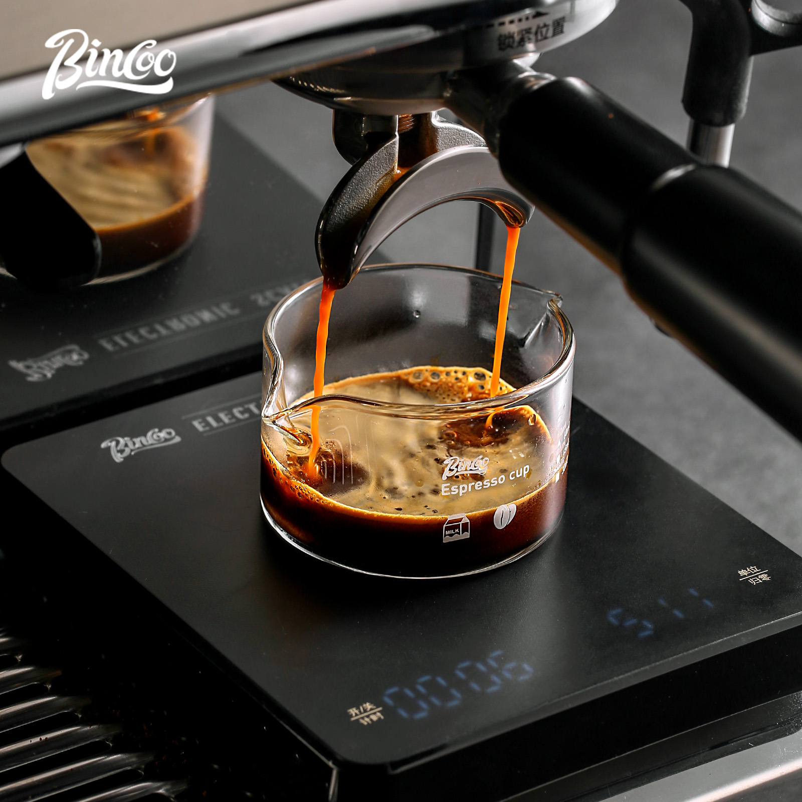 BINCOO 90ml Copo de medição de - Espresso Shot Glass avaliação e preço