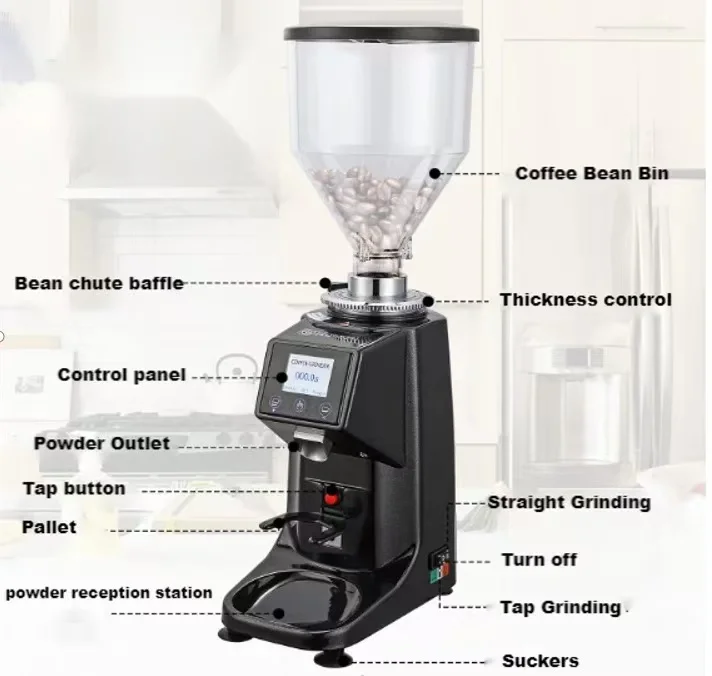 Moedor de Café Automático Come - Coffee Grinder Burr Flat avaliação e preço