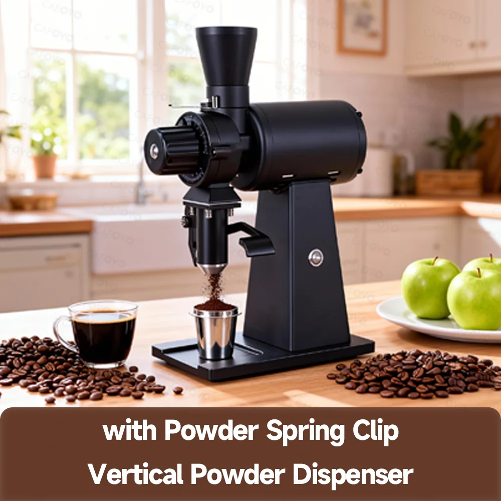 Moedor de Grãos de Café CAFOVO - Coffee Grinder Burr Flat avaliação e preço